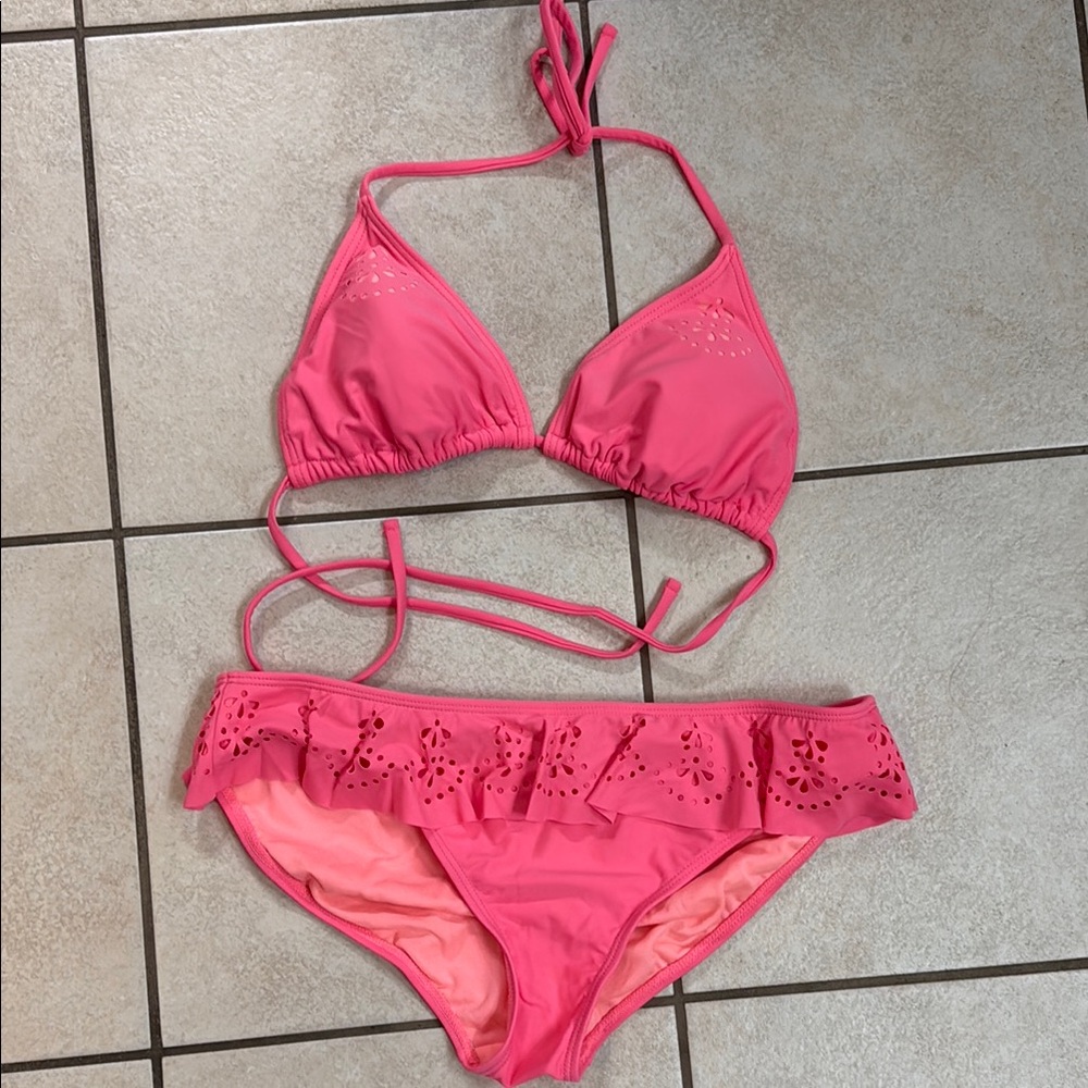 Maurices Pink Bikini Set